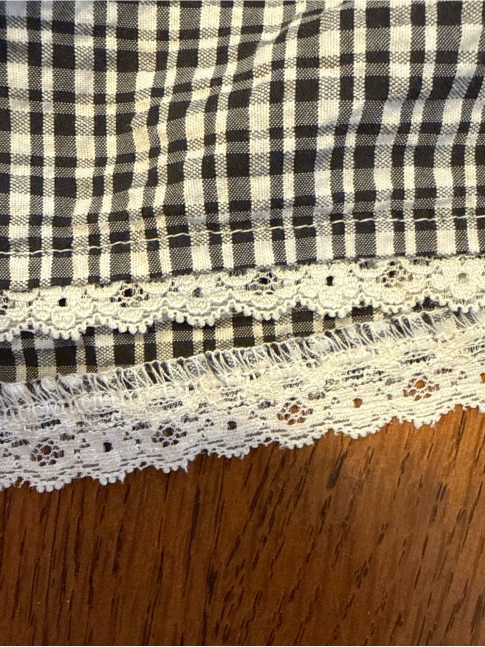 Aerie Black/White Check Boxer Briefs Sleep shorts XL Seersucker - Picture 7 of 7